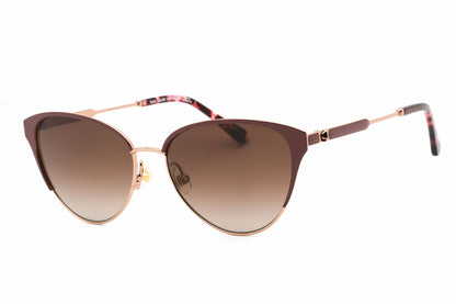 Kate Spade Ianna/g/s 0awha Sunglasses Rose Gold Red Size : 56