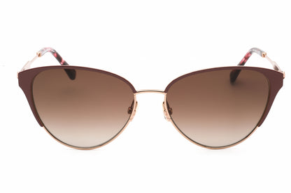 Kate Spade Ianna/g/s 0awha Sunglasses Rose Gold Red Size : 56