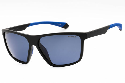 Polaroid Core 7044/s 0vkc3 Sunglasses Matte Black Blue Size : 60