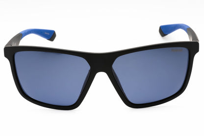 Polaroid Core 7044/s 0vkc3 Sunglasses Matte Black Blue Size : 60