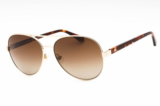 Kate Spade Averie/s 06jla Sunglasses Gold Havana Size : 58