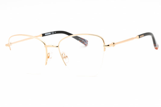Missoni 0122 00000 Eyeglasses Rose Gold Size : 53