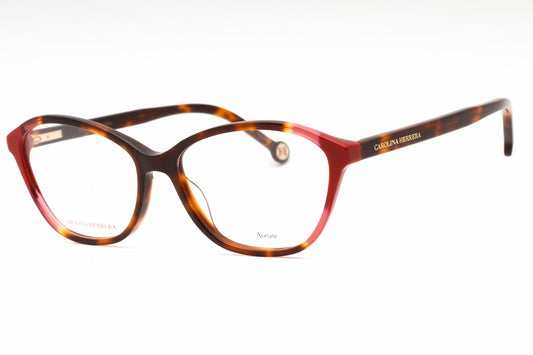 Carolina Herrera 0122 O6300 Eyeglasses Havana Red Size : 55