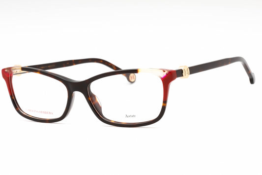 Carolina Herrera 0114 O6300 Eyeglasses Havana Red Size : 54