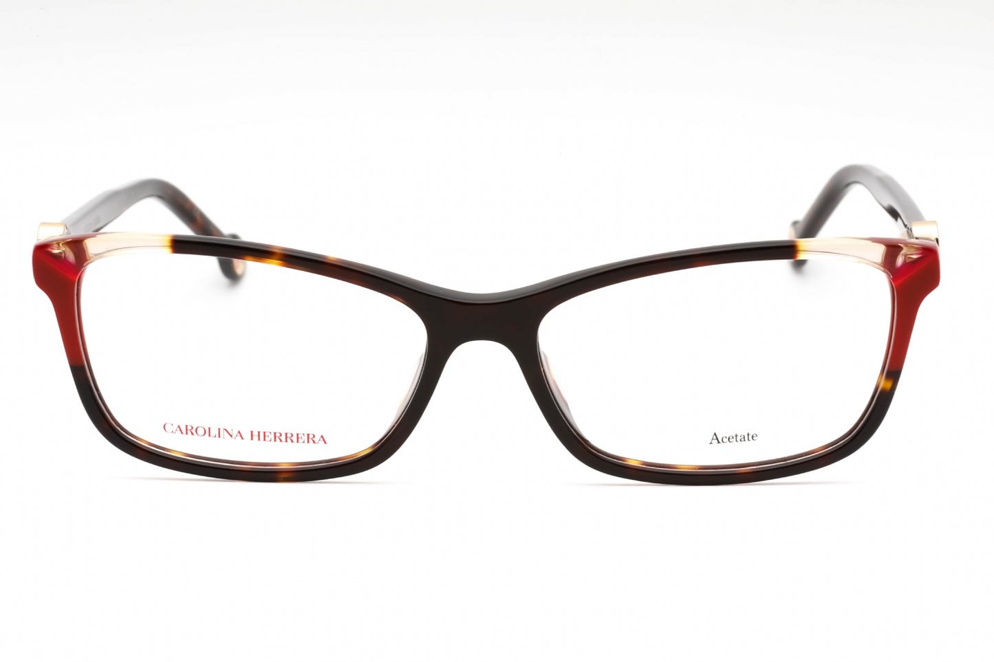 Carolina Herrera 0114 O6300 Eyeglasses Havana Red Size : 54
