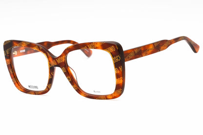 Moschino 614 2vm00 Eyeglasses Havana Pattern Size : 52