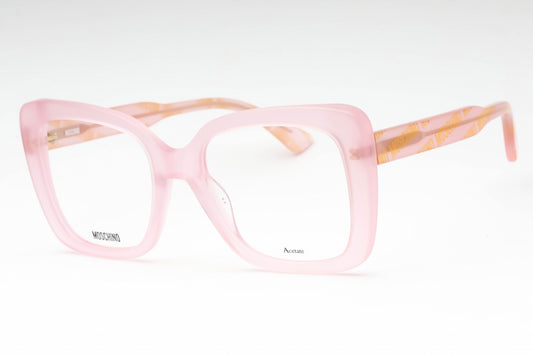 Moschino 614 35j Eyeglasses Pink Size : 52