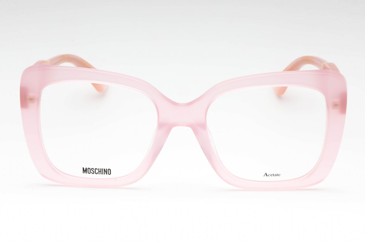 Moschino 614 35j Eyeglasses Pink Size : 52