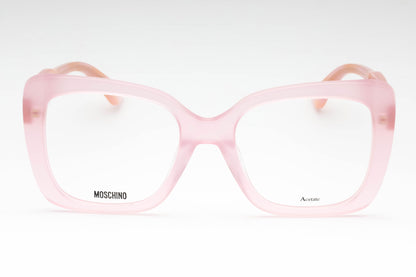 Moschino 614 35j Eyeglasses Pink Size : 52