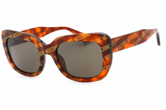 Moschino 132/s 2vmir Sunglasses Havana Pattern Size : 53