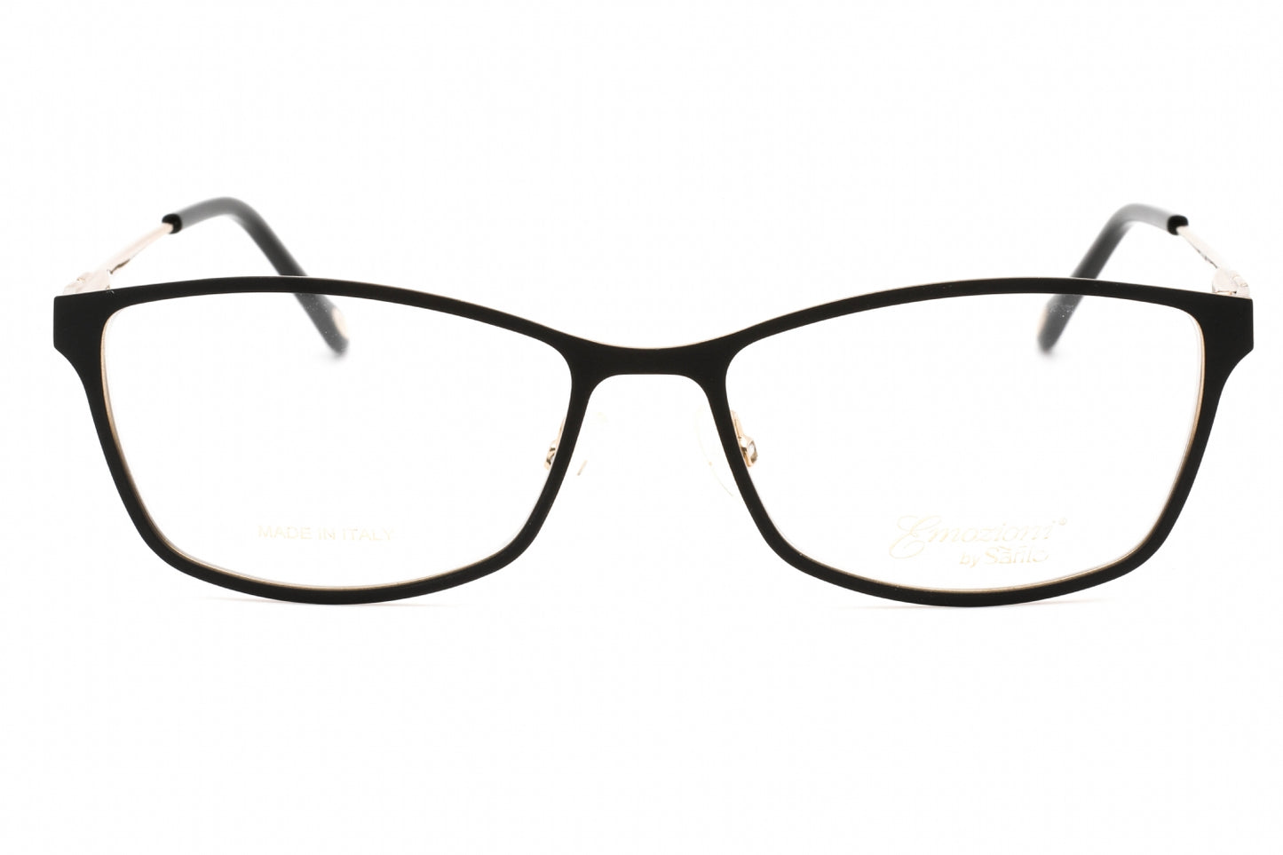 Emozioni 4416 2m200 Eyeglasses Black Gold Size : 54