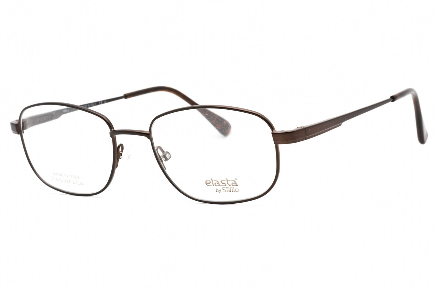 Elasta 7252 09q00 Eyeglasses Brown Size : 54
