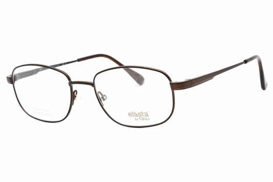 Elasta 7252 09q00 Eyeglasses Brown Size : 54
