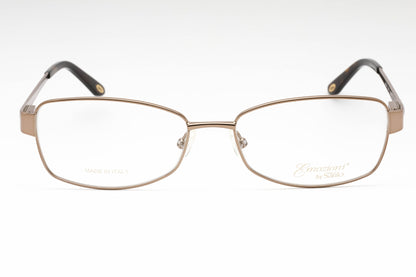 Emozioni 4413 Fg400 Eyeglasses Brown Gold Size : 55