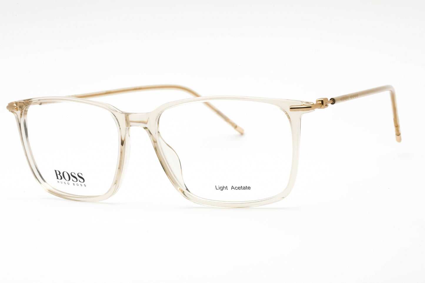 Hugo Boss Boss 1372 Ixe00 Eyeglasses Mud Gold Size : 55