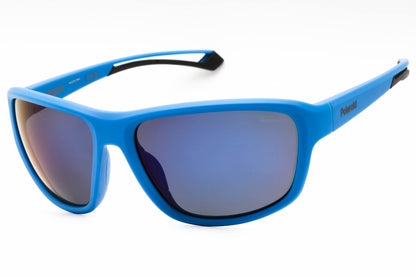 Polaroid Core 7049/s Fllqg Sunglasses Matte Blue Size : 62