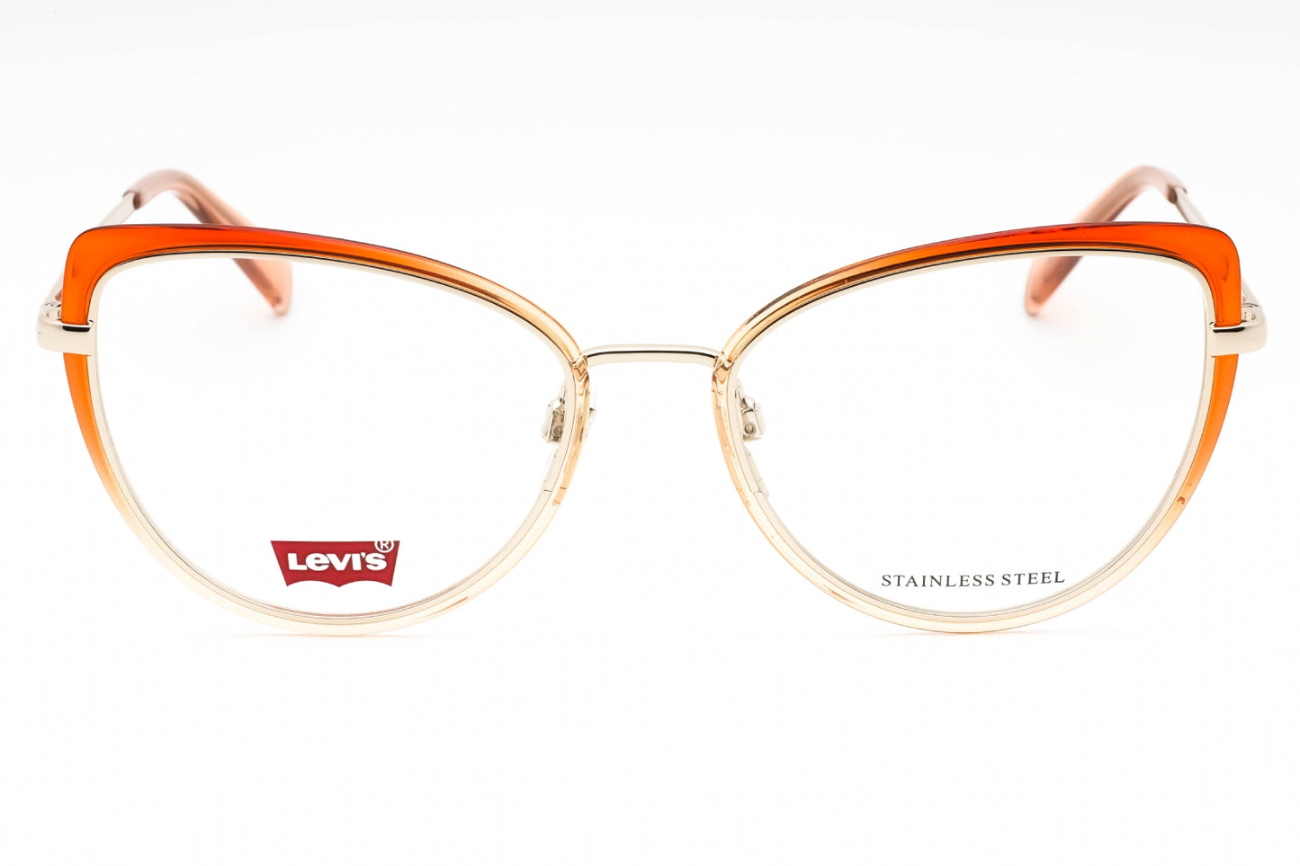 Levis 1050 Y5v00 Eyeglasses Peach Nude Size : 54