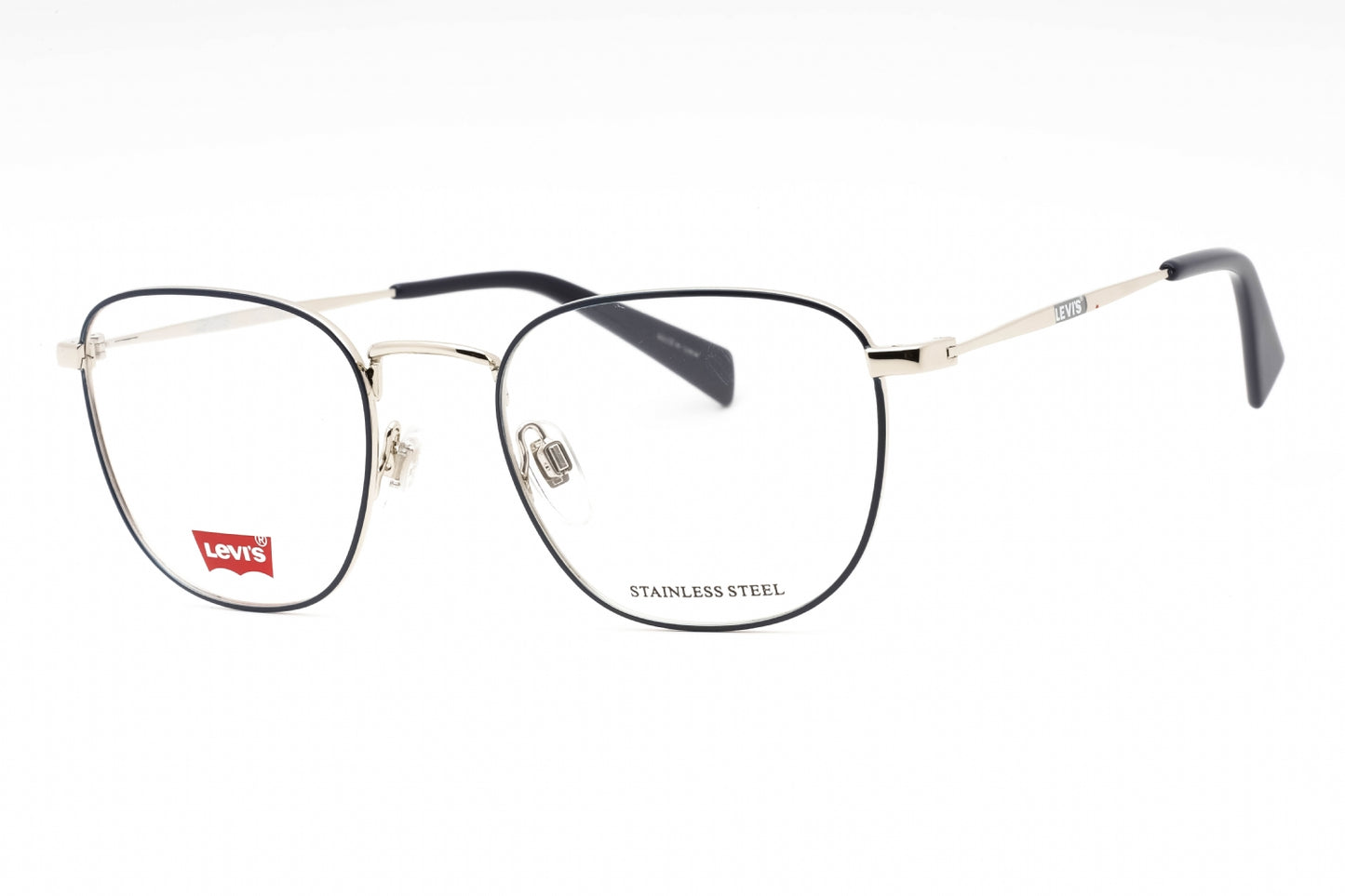 Levis 1061 B8800 Eyeglasses Blue Silver Size : 52