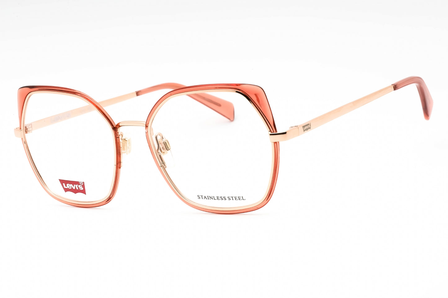 Levis 1051 35j00 Eyeglasses Pink Size : 53