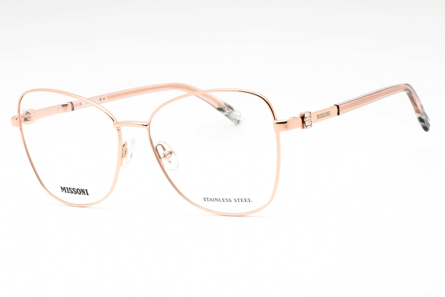 Missoni 0144 Ddb00 Eyeglasses Gold Copper Size : 56