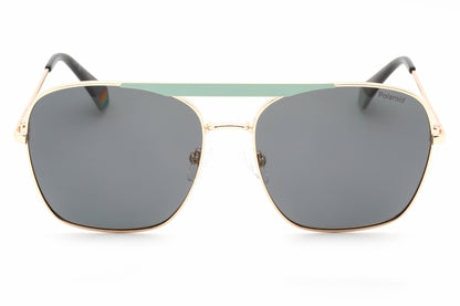 Polaroid Core 6201/s/x 3jnm9 Sunglasses Mt Aq Gd Size : 59