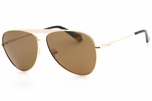 Polaroid Core 6200/s/x Y3rsp Sunglasses Gold Ivory Size : 61