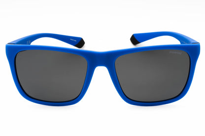 Polaroid Core 2141/s Dofm9 Sunglasses Matte Blue Black Size : 57