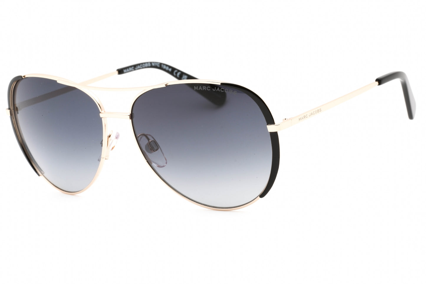 Marc Jacobs Marc 686/s Rhl9o Sunglasses Gold Black Size : 59
