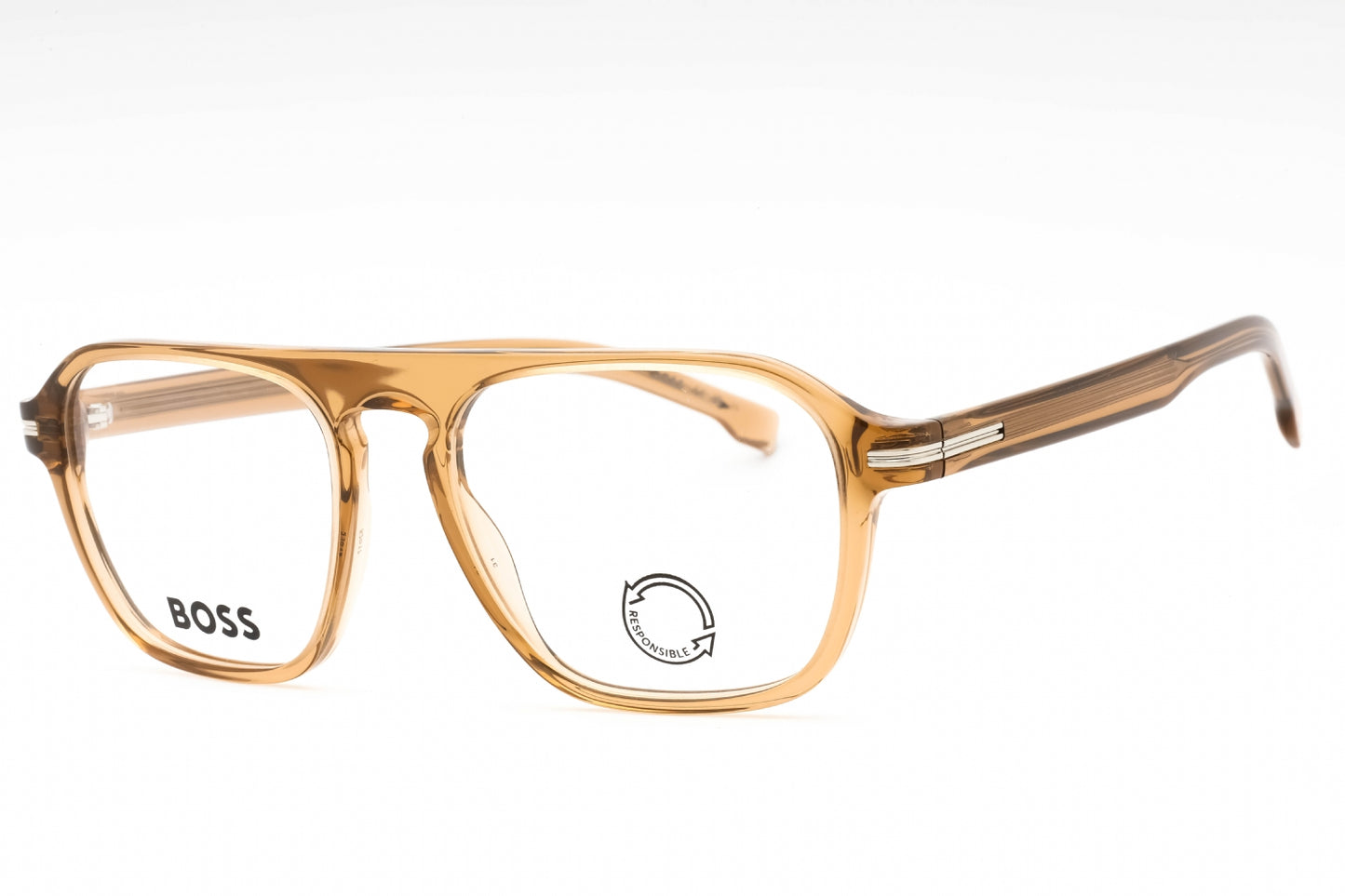 Hugo Boss Boss 1510 10a00 Eyeglasses Beige Size : 52