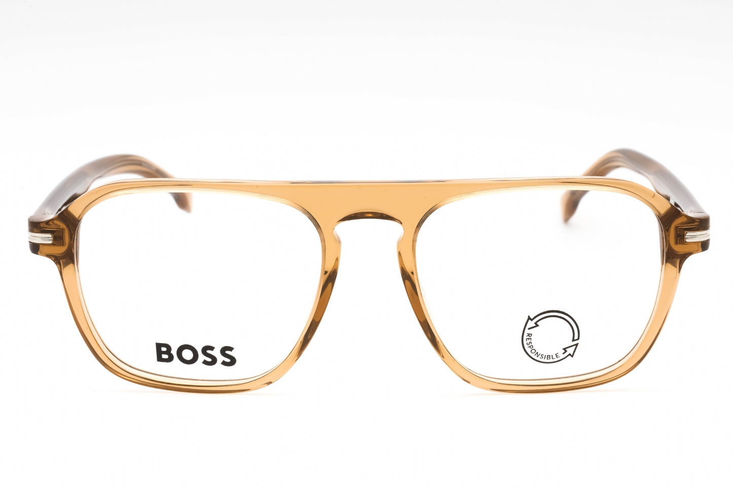 Hugo Boss Boss 1510 10a00 Eyeglasses Beige Size : 52