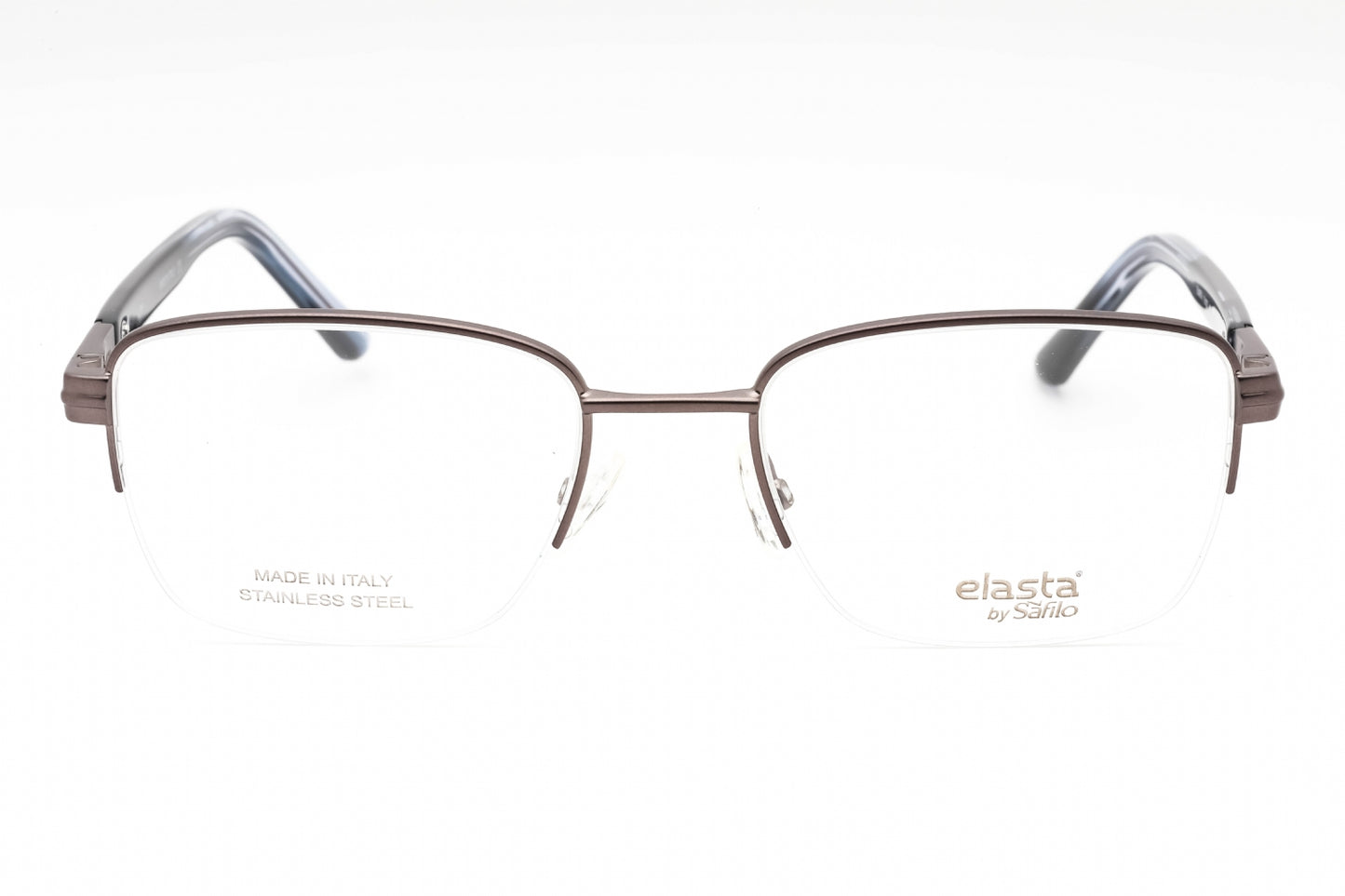 Elasta 3127 Hwj00 Eyeglasses Dark Grey Size : 53