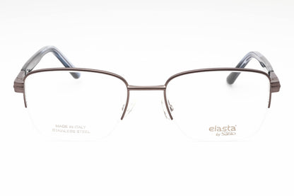 Elasta 3127 Hwj00 Eyeglasses Dark Grey Size : 53
