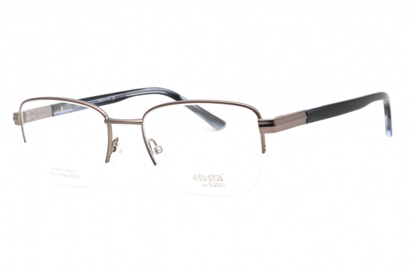 Elasta 3127 Hwj00 Eyeglasses Dark Grey Size : 55