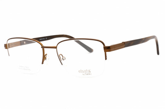 Elasta 3127 R0z00 Eyeglasses Dark Brown Size : 55