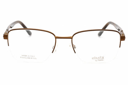 Elasta 3127 R0z00 Eyeglasses Dark Brown Size : 55