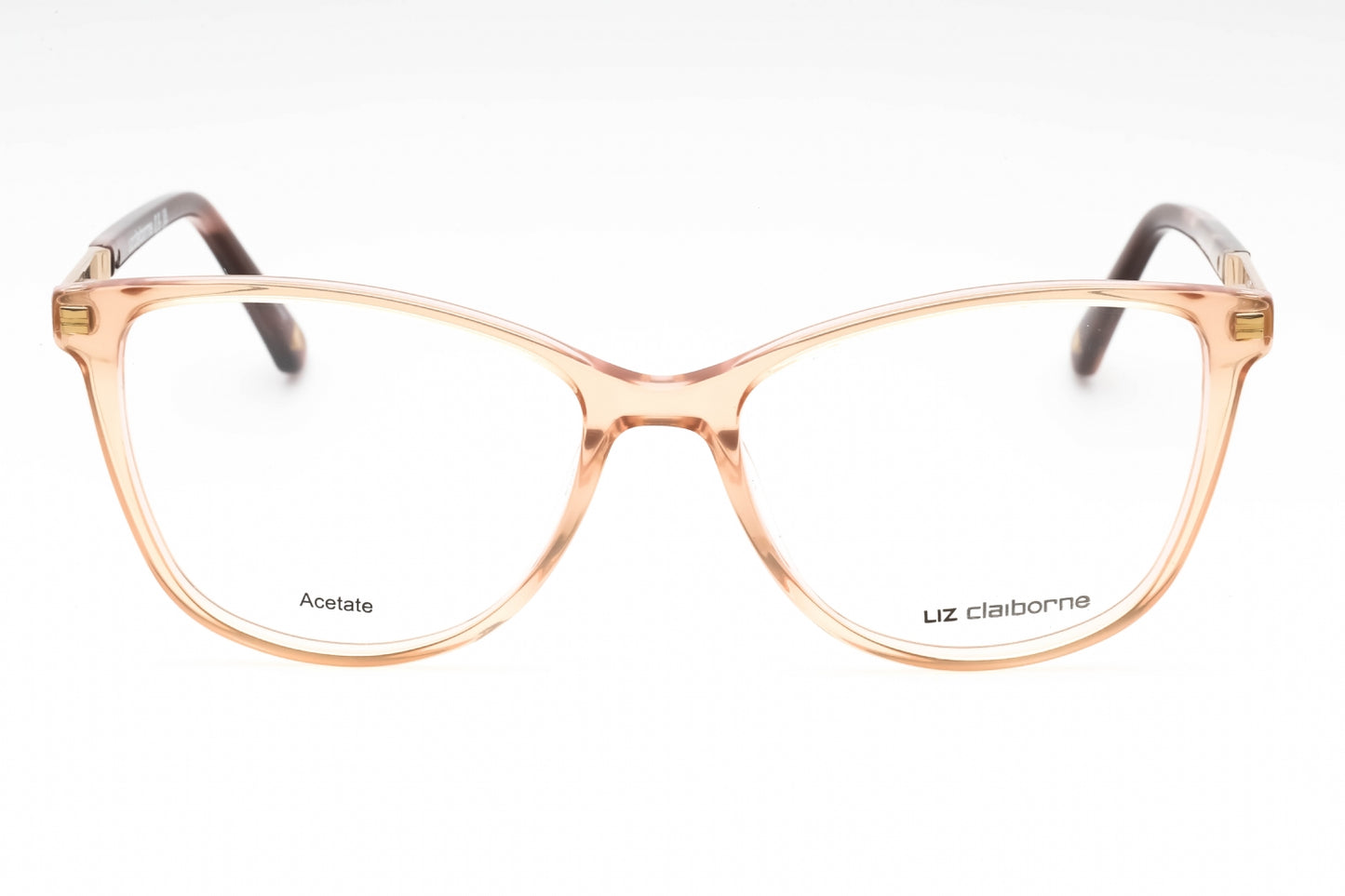 Liz Claiborne L 676 73300 Eyeglasses Peach Size : 53