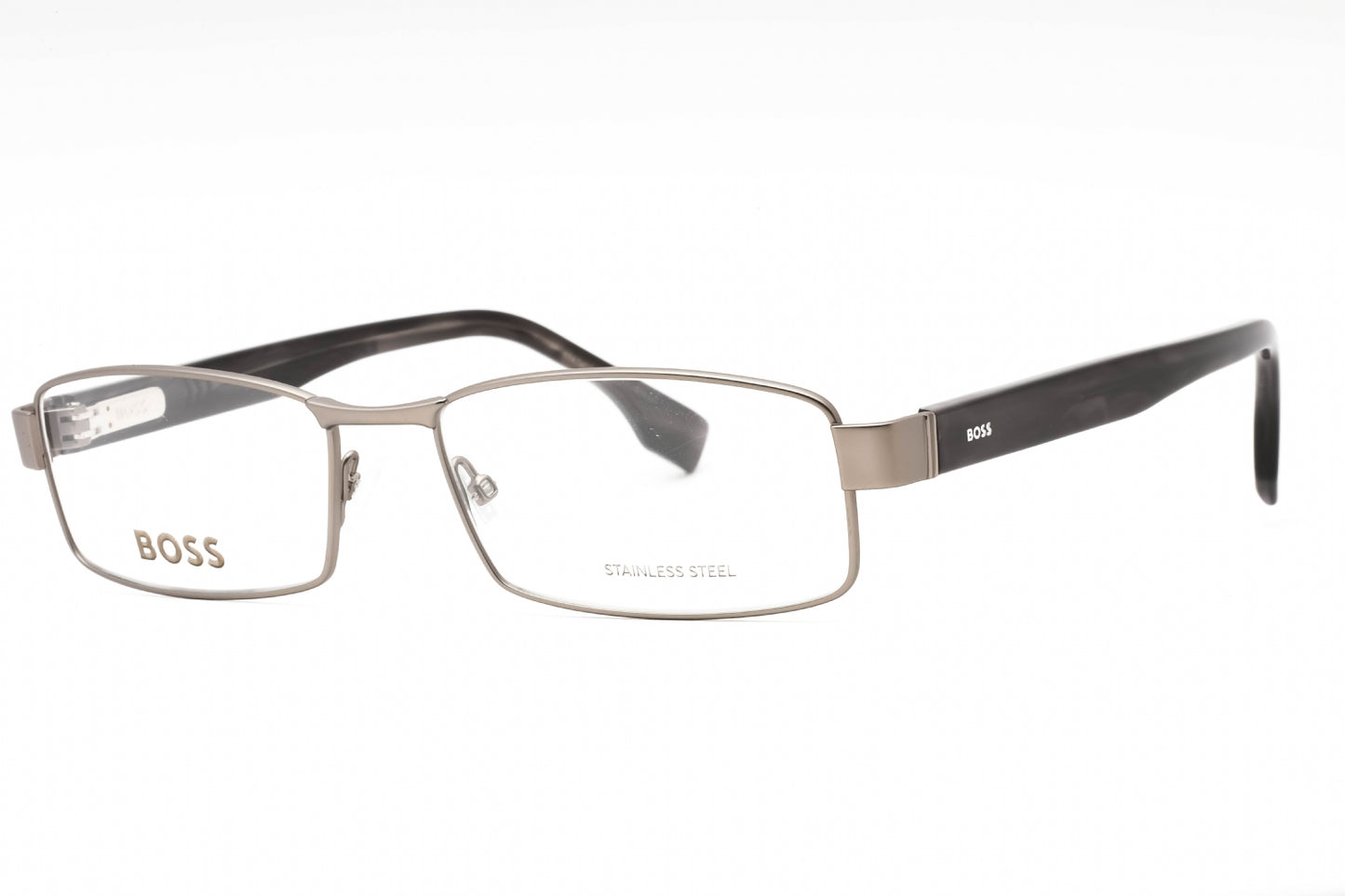 Hugo Boss Boss 1519 Raa00 Eyeglasses Matte Ruthenium Grey Size : 56