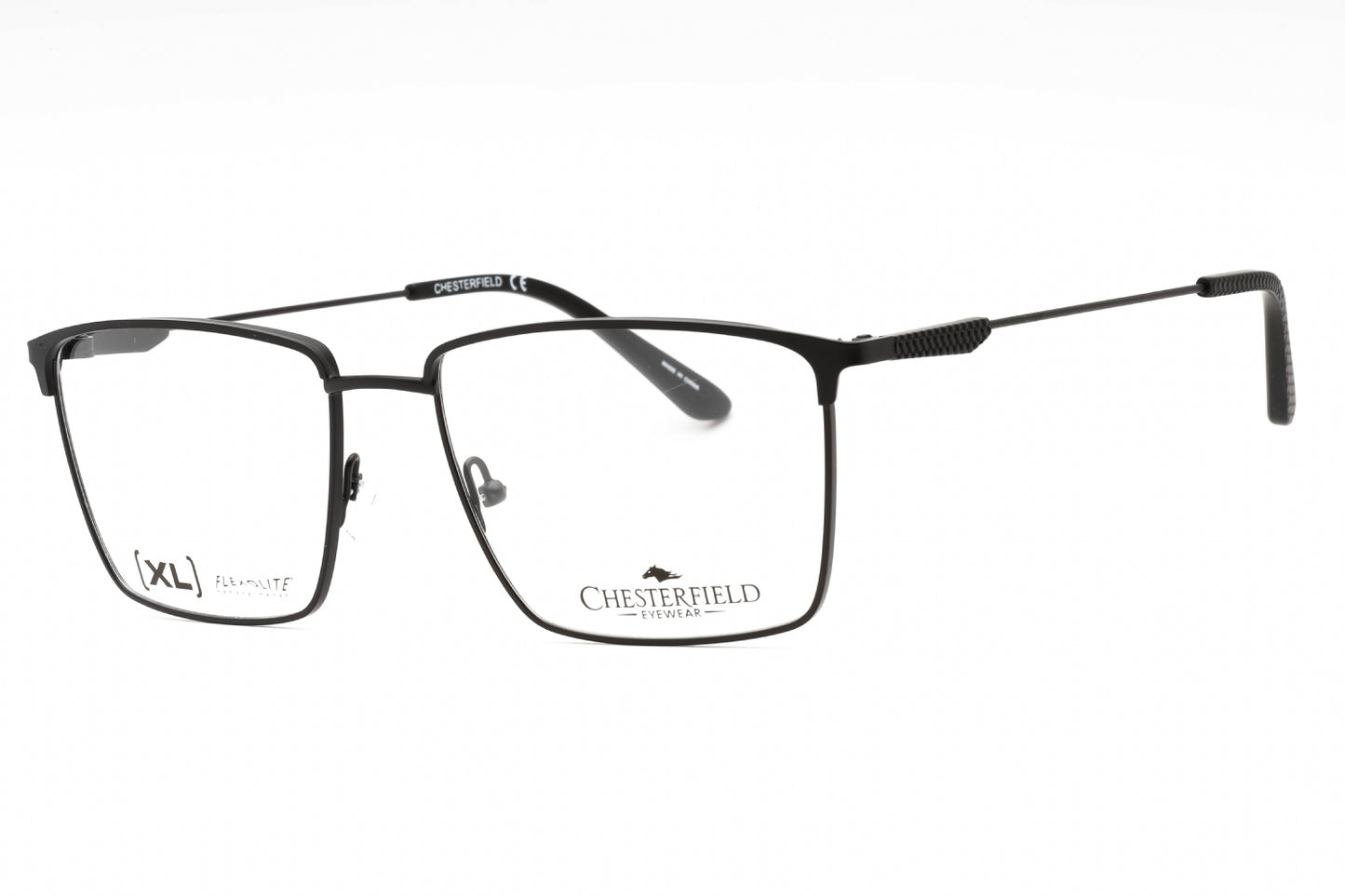 Chesterfield 102xl 00300 Eyeglasses Mtt Black Size : 57