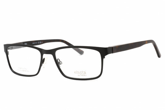 Elasta 3128 00300 Eyeglasses Matte Black Size : 56