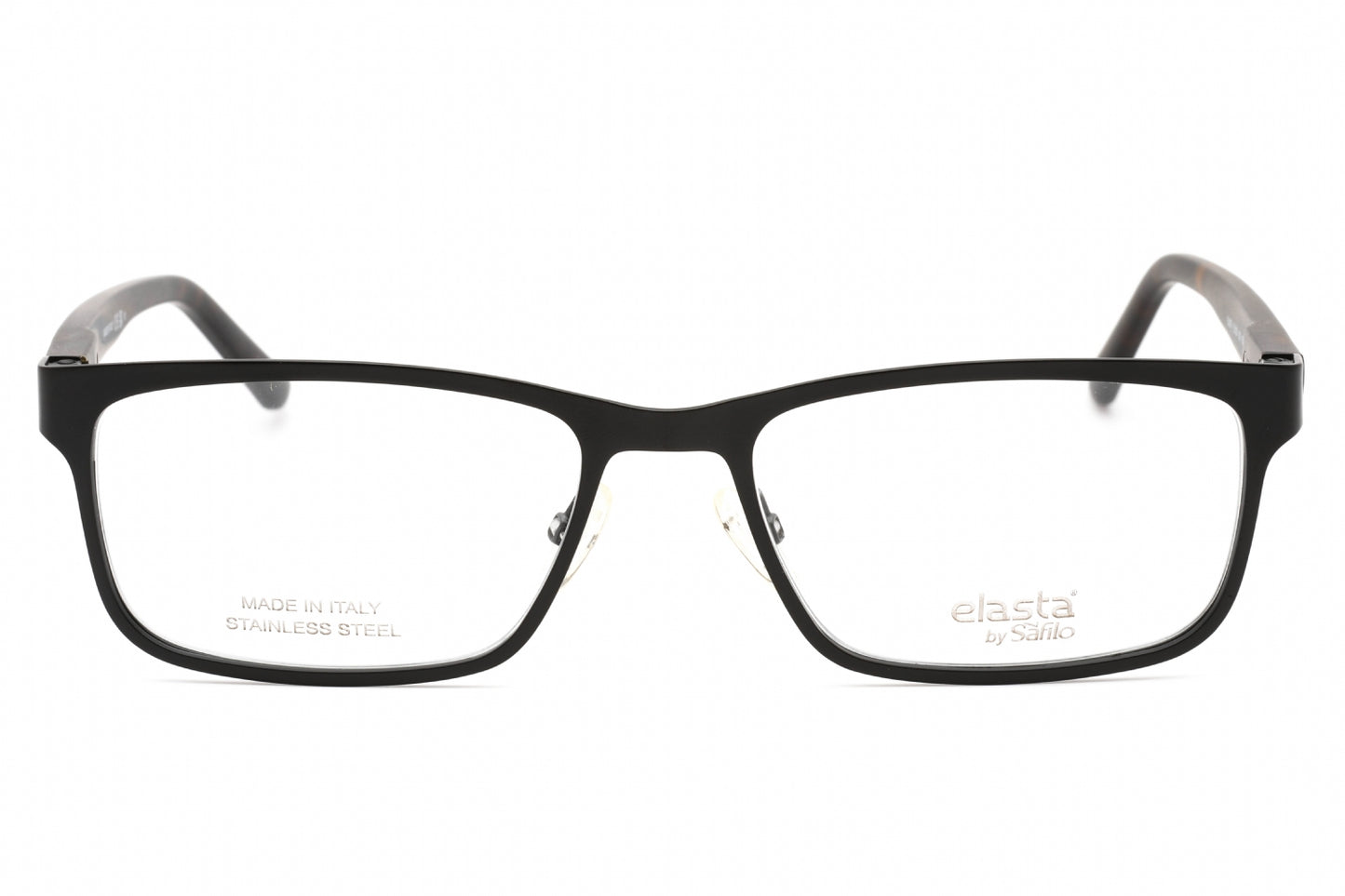 Elasta 3128 00300 Eyeglasses Matte Black Size : 56