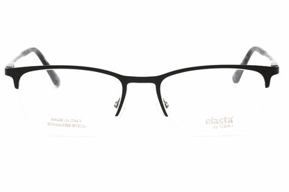 Elasta 7253 00300 Eyeglasses Matte Black Size : 53