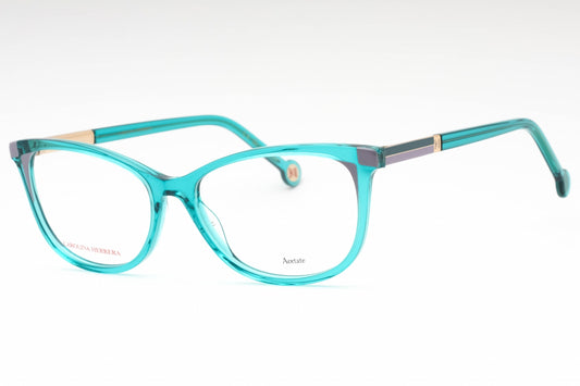Carolina Herrera 0163 Jhd00 Eyeglasses Green Lilac Size : 53