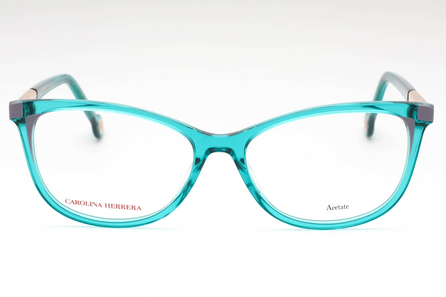 Carolina Herrera 0163 Jhd00 Eyeglasses Green Lilac Size : 53