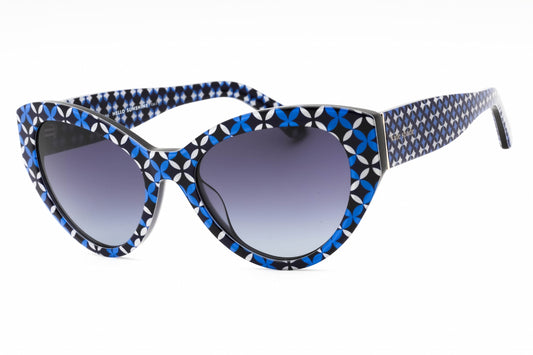 Kate Spade Paisleigh/s S6f9o Sunglasses Blue Pttr Size : 55