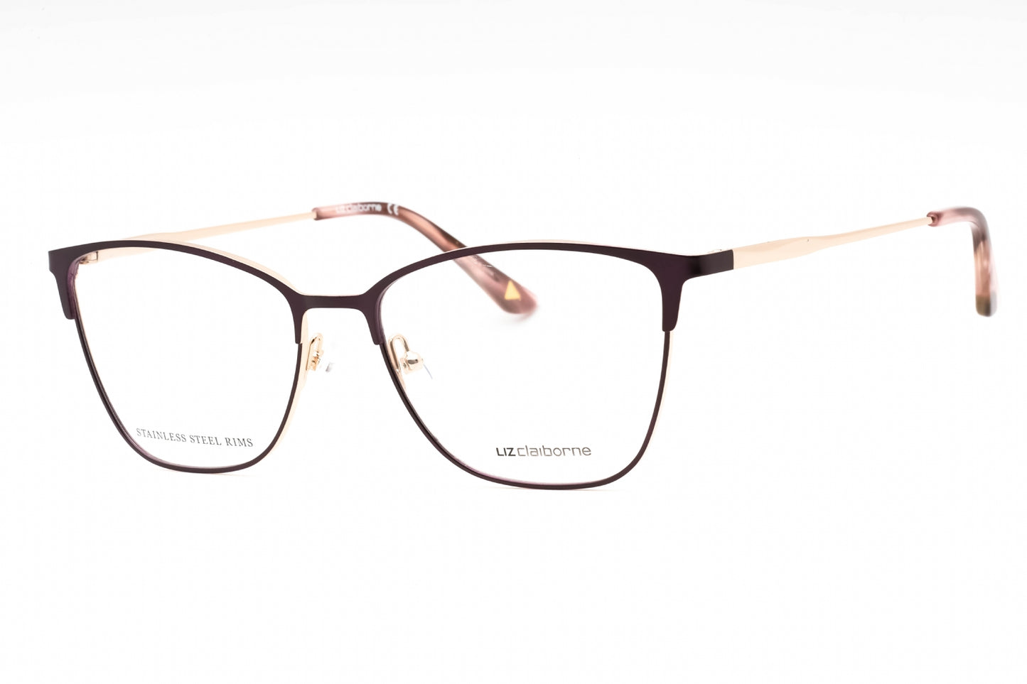 Liz Claiborne L 678 1jz00 Eyeglasses Mtt Violet Size : 54