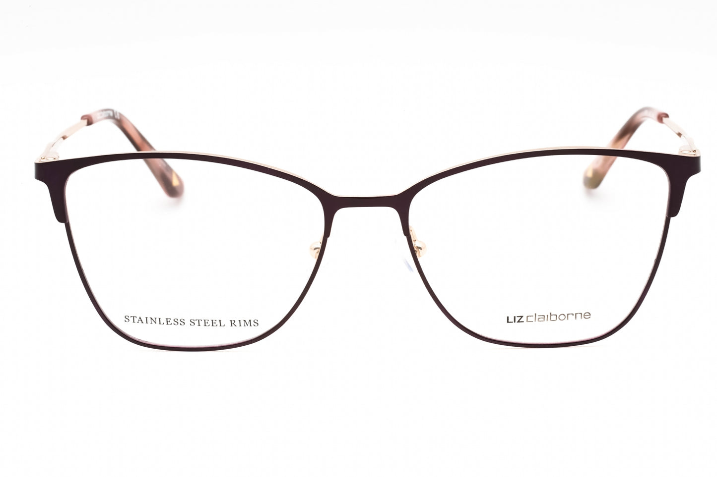 Liz Claiborne L 678 1jz00 Eyeglasses Mtt Violet Size : 54