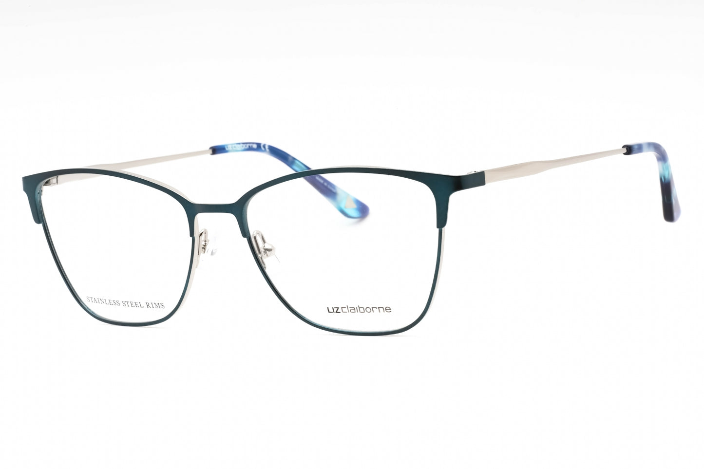Liz Claiborne L 678 Pyw00 Eyeglasses Matte Teal Size : 54