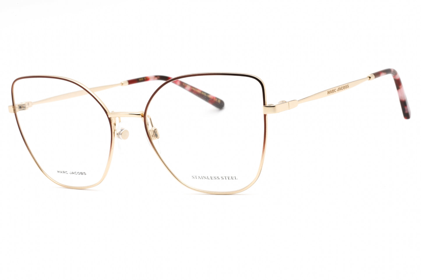 Marc Jacobs Marc 704 E2800 Eyeglasses Matte Burgundy Gold Size : 56