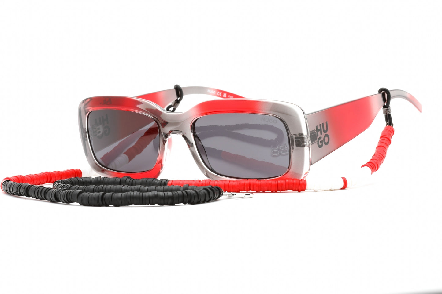 Hugo 1281/s 268ir Sunglasses Grey Red Size : 56