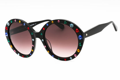 Kate Spade Zya/g/s/strass Szeha Sunglasses Bkmultclr Size : 55